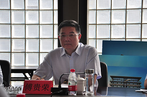 寧波市江北區(qū)區(qū)委副書記、區(qū)長傅貴榮一行蒞臨我公司調(diào)研指導(dǎo)工作