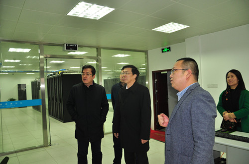 寧波市科技局局長(zhǎng)黃志明一行蒞臨柯力調(diào)研